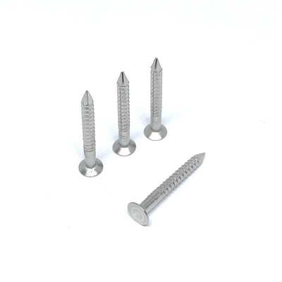 छत के लिए स्टेनलेस स्टील अलंकार सिर की अंगूठी शंकु नाखून 3.15X30MM
